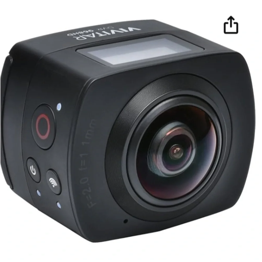 Vivitars DVR968HD 360Cam 12.1 MP Camera with 1080p Resolution nwt